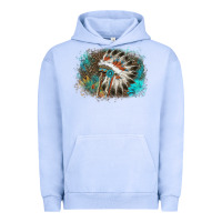Pigment Grape Ice indian headress sunflower leopard Urban Hoodie - AdoDesignShop