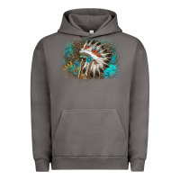 Pigment Tornado indian headress sunflower leopard Urban Hoodie - AdoDesignShop
