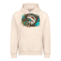 Sandshell indian headress sunflower leopard Urban Hoodie - AdoDesignShop