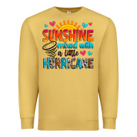 Antique Gold sunshine mixed with a little hurricane Premium Sweatshirt - Zillion Design Studio