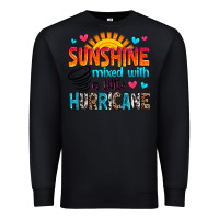 Black sunshine mixed with a little hurricane Premium Sweatshirt - Zillion Design Studio