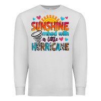 Dove Grey sunshine mixed with a little hurricane Premium Sweatshirt - Zillion Design Studio