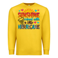 Lemon sunshine mixed with a little hurricane Premium Sweatshirt - Zillion Design Studio