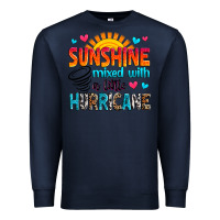 Navy sunshine mixed with a little hurricane Premium Sweatshirt - Zillion Design Studio