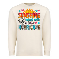 Sandshell sunshine mixed with a little hurricane Premium Sweatshirt - Zillion Design Studio