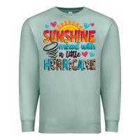 Seafoam sunshine mixed with a little hurricane Premium Sweatshirt - Zillion Design Studio
