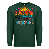 Sports Green sunshine mixed with a little hurricane Premium Sweatshirt - Zillion Design Studio