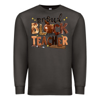 Smoke proud black teacher Premium Sweatshirt - Zillion Design Studio