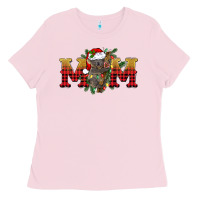 Bubblegum Pink Christmas koala mom Ladies Tee - BarkalooDesign