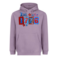 Lavender est 1776 Heavyweight Hoodie - Zillion Design Studio