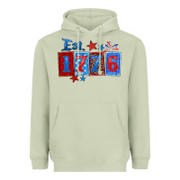 Matcha est 1776 Heavyweight Hoodie - Zillion Design Studio