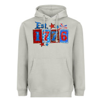 Moon Dust est 1776 Heavyweight Hoodie - Zillion Design Studio