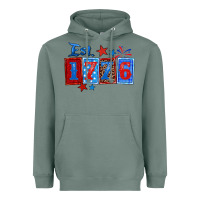Sage est 1776 Heavyweight Hoodie - Zillion Design Studio