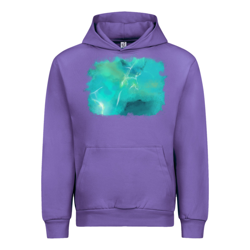 Turquoise Background Urban Hoodie by AdoDesignShop | Teevron