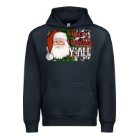Navy santa merry christmas y'all Urban Hoodie - AdoDesignShop