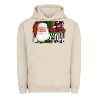 Pigment French Oak santa merry christmas y'all Urban Hoodie - AdoDesignShop