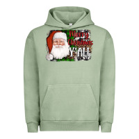 Pigment Oil Green santa merry christmas y'all Urban Hoodie - AdoDesignShop