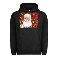 Pigment Black christmas ho ho ho santa clause Urban Hoodie - AdoDesignShop