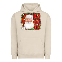 Pigment French Oak christmas ho ho ho santa clause Urban Hoodie - AdoDesignShop