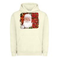 Pigment Pistachio christmas ho ho ho santa clause Urban Hoodie - AdoDesignShop