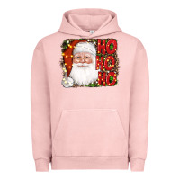 Pigment Salmon christmas ho ho ho santa clause Urban Hoodie - AdoDesignShop