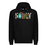 Black howdy Premium Hoodie - JahusDesignShop