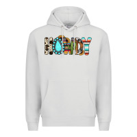 Dove Grey howdy Premium Hoodie - JahusDesignShop