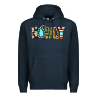 Navy howdy Premium Hoodie - JahusDesignShop