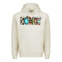 Oatmeal Heather howdy Premium Hoodie - JahusDesignShop