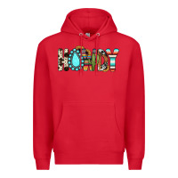 Red howdy Premium Hoodie - JahusDesignShop