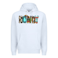 White howdy Premium Hoodie - JahusDesignShop