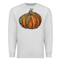 Dove Grey leopard pumpkin Premium Sweatshirt - RanaPortraitStore