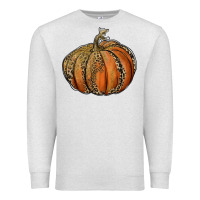 Oatmeal Heather leopard pumpkin Premium Sweatshirt - RanaPortraitStore