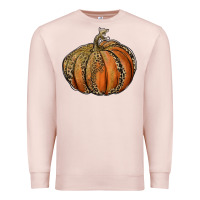 Pale Pink leopard pumpkin Premium Sweatshirt - RanaPortraitStore