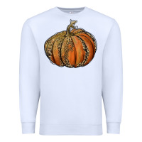 White leopard pumpkin Premium Sweatshirt - RanaPortraitStore