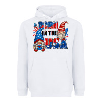 White born in the usa Heavyweight Hoodie - Zillion Design Studio