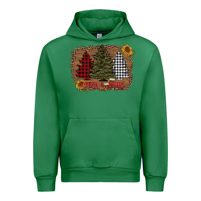 Merry And Bright With Tree's Urban Hoodie by AdoDesignShop | Teevron