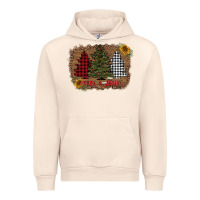 Sandshell merry and bright with tree's Urban Hoodie - AdoDesignShop