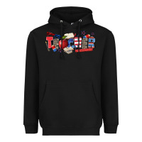 Black American teacher Heavyweight Hoodie - Zillion Design Studio