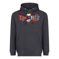 Smoke American teacher Heavyweight Hoodie - Zillion Design Studio