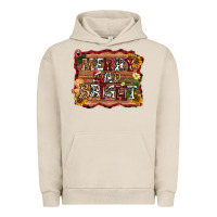 Pigment French Oak merry and bright Urban Hoodie - AdoDesignShop