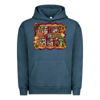 Pigment Midnight Navy merry and bright Urban Hoodie - AdoDesignShop