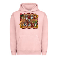 Pigment Salmon merry and bright Urban Hoodie - AdoDesignShop