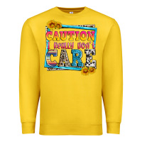 Lemon caution i really don't care Premium Sweatshirt - Zillion Design Studio