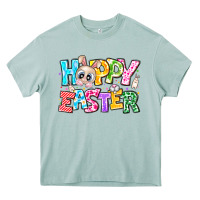 Arona Hoppy Easter Heavy Core Tee - CowhideDigitalArt
