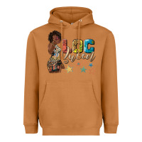 Meerkat afro woman loc queen Heavyweight Hoodie - texasbilliewilder