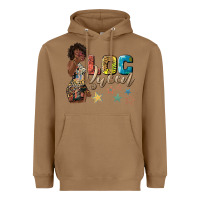 Toasted Coconut afro woman loc queen Heavyweight Hoodie - texasbilliewilder