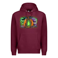 Burgundy halloween gemstone background Premium Hoodie - JahusDesignShop