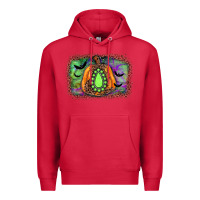 Cardinal halloween gemstone background Premium Hoodie - JahusDesignShop