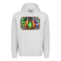 Dove Grey halloween gemstone background Premium Hoodie - JahusDesignShop